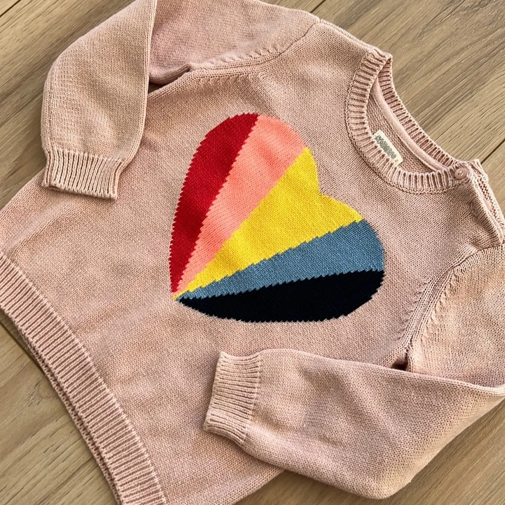 Gymboree Pink Long Sleeve Sweater